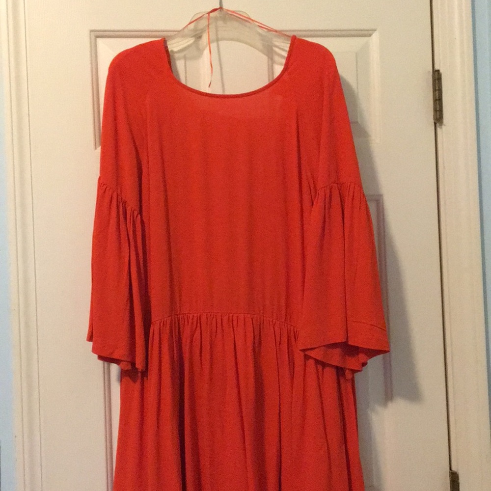 Orange ASOS dress from Just Female